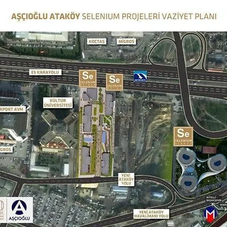 Secure Eclectic 1brs In Luxury W 2 Pools Gym Sauna Basketball Court Meeting Free Parking Concierge Close To Expo Center * 이스탄불